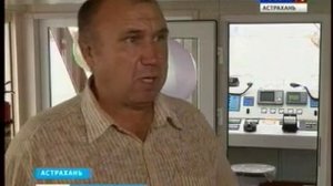 В Астрахань прибыл первый теплоход для пассажирских речных перевозок