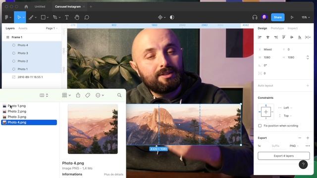 Comment créer un carrousel Instagram avec Figma ? - Tuto facile смотреть онлайн