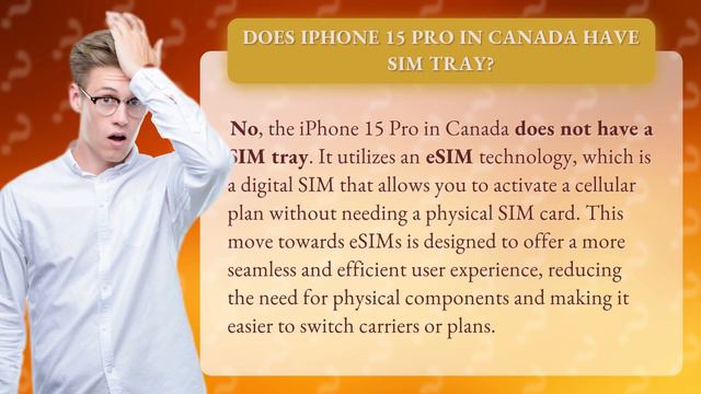 Does iPhone 15 Pro in Canada have SIM tray? смотреть онлайн