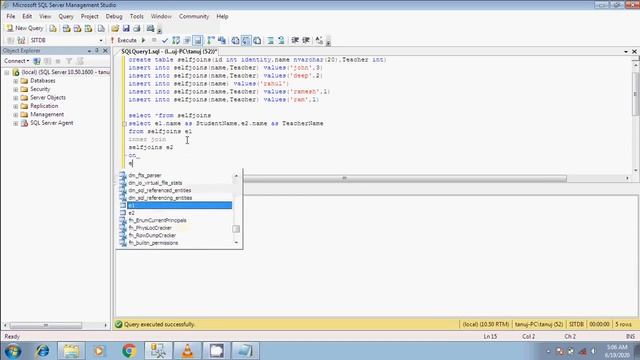 SIT | SELF JOIN IN MS SQL SERVER IN HINDI (Part_14) смотреть онлайн