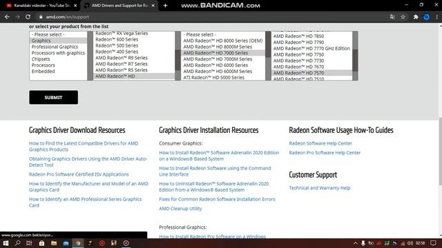 AMD RADEON 7500 7600 SERİES SÜRÜCÜ NASIL İNDİRİLİR