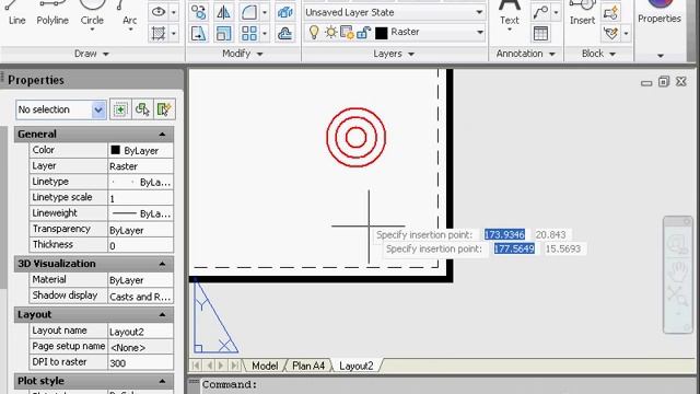 AutoCAD оформление и печать из Листов смотреть онлайн
