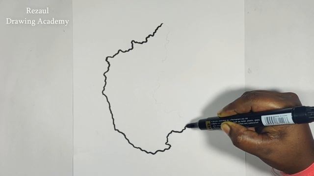 Drawing Karnataka Map - Simple Way смотреть онлайн