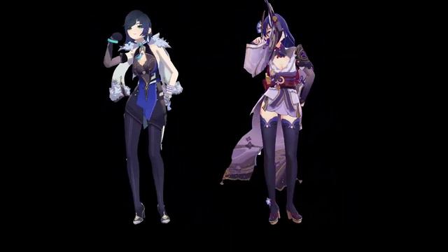 [Genshin MMD Impact] Yelan & Raiden Shogun - See Tinh смотреть онлайн