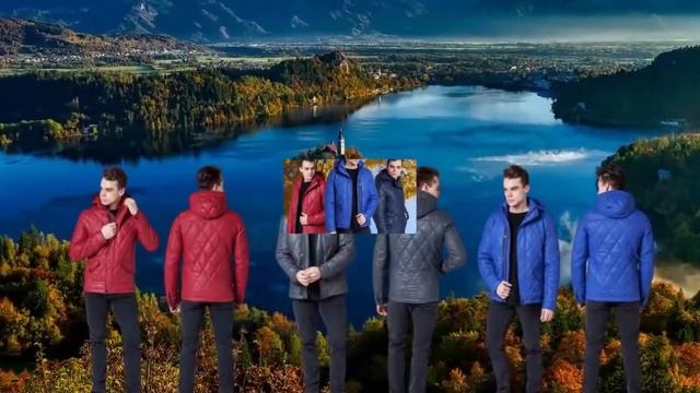 Куртка ветровка демисезонная мужская. Модель 1489. Evolution