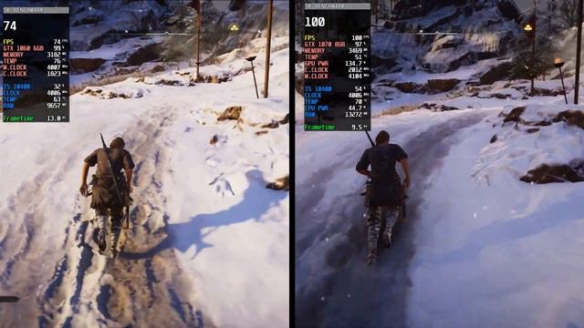 GTX 1060 Vs GTX 1070 | 12 Games Test | How Big The Difference ?