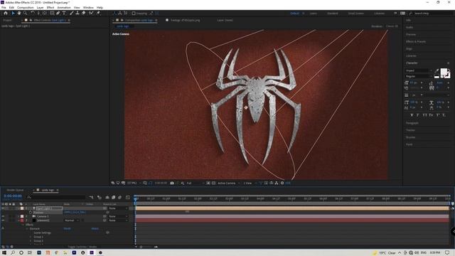 Element 3D Logo Tutorial After Effects | 2D Image Into 3D Logo смотреть онлайн