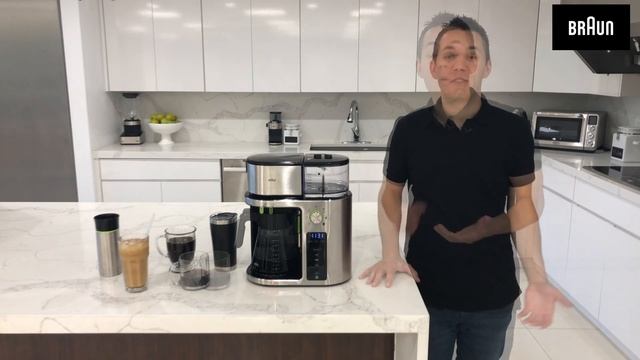 Braun MultiServe Coffee Machine - How To Brew Coffee смотреть онлайн