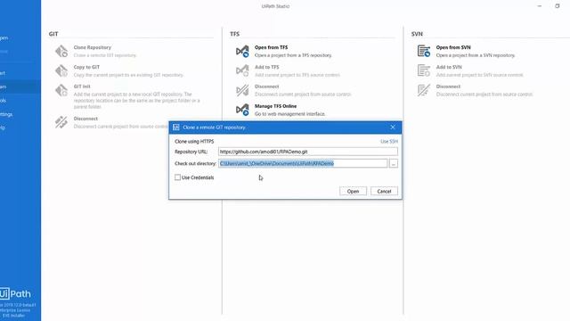 GitHub Integration with UiPath Studio Part 2 (Clone Repository with Git Hub in Ui Path Studio) смотреть онлайн