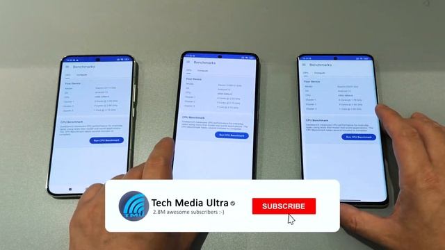 Xiaomi 13 Vs Xiaomi 12T Pro Vs Xiaomi 12 Pro.