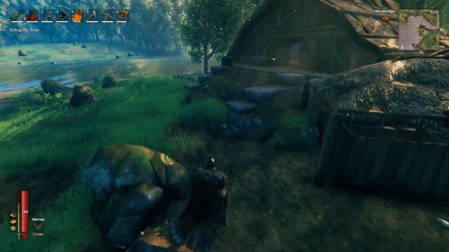 Valheim смотрим мир игрока