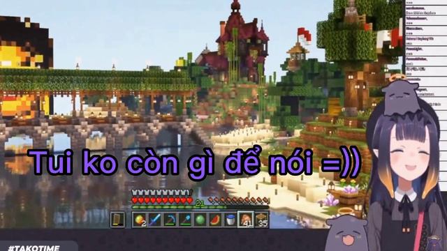 【Hololive Vietsub】Ina tham quan ID Minecraft server và cái kết ? смотреть онлайн