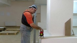 Размечаем и устанавливаем профиль для ГКЛ