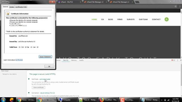 How to Install FREE SSL on Wordpress or Any Website Using LetsEncrypt/Cloudflare (Urdu/Hindi) смотреть онлайн