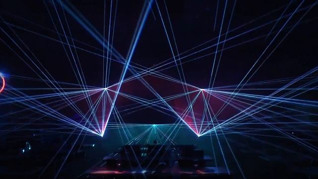 Лазерное лучевое шоу "Концертное" смотреть онлайн