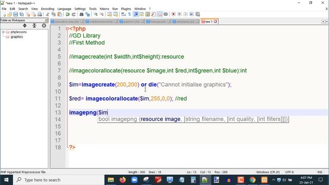 Create and save images in PHP смотреть онлайн