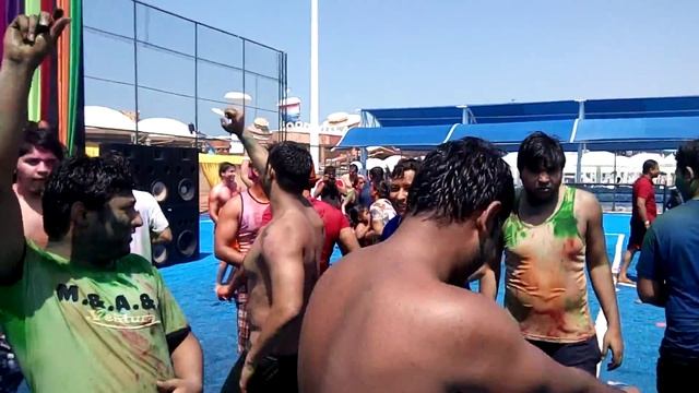 Holi Hungama in Ice Land water park, Ras Al khaimah,UAE смотреть онлайн
