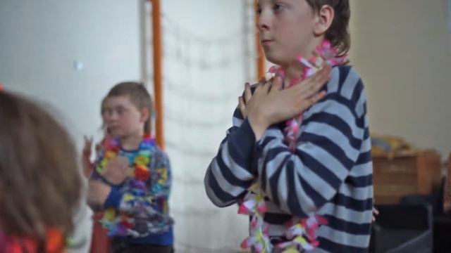 Гавайская веченика в Шуваловской Школе смотреть онлайн