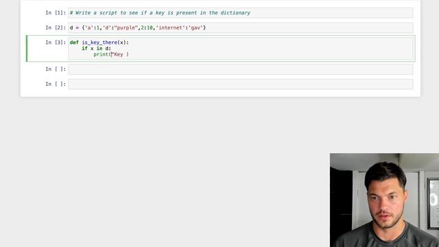 How to Check for Dictionary Key in Python - Python Tutorial смотреть онлайн