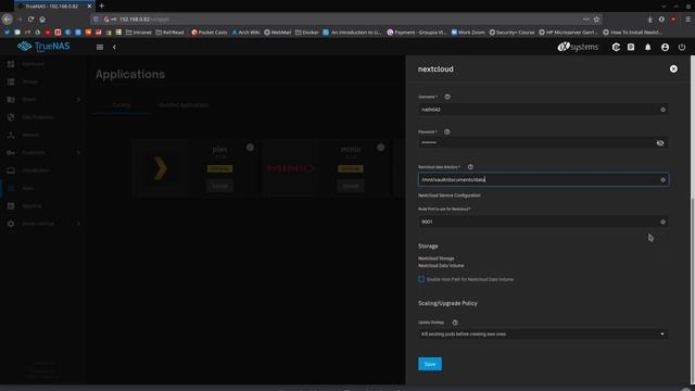 Overview TrueNAS SCALE 2012 2 Alpha1 - Nextcloud and Apps смотреть онлайн