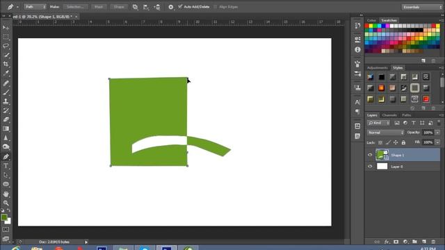 Photoshop Cs6 For Beginners 24 Designing Logos смотреть онлайн