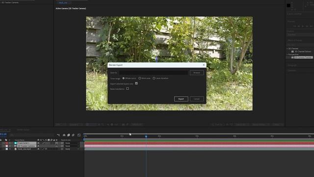 Import After Effects Tracking Data into Blender | No Plugin | Motion Tracking Tutorial смотреть онлайн