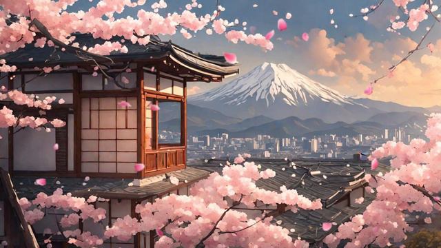 Sakura blossoms to the sound of the piano. 🎵 Сакура под звуки пианино Музыка для сна и медитации. 🎵 смотреть онлайн