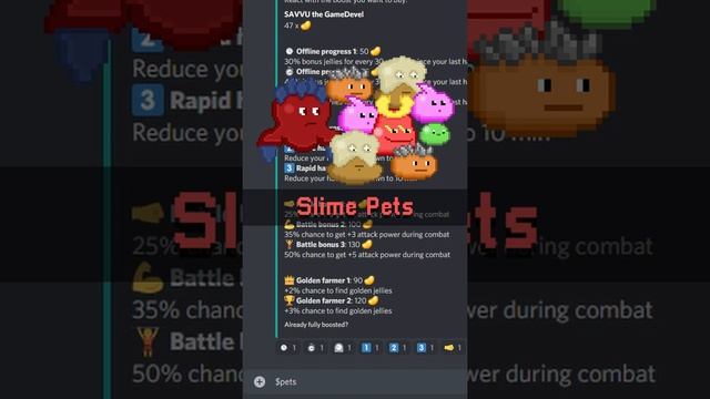 So I made a Python Discord Bot Game and it's called Jelly Adventures! #shorts смотреть онлайн
