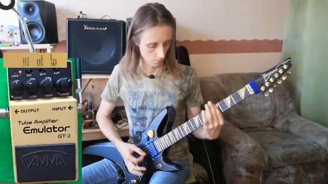 Педаль Гамма Ерасов Tube Amplifier Emulator GT 2 обзор смотреть онлайн
