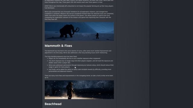 WEEK 43 Update ICARUS - Mammoths, EXOTIC Changes - Better New Player Experience смотреть онлайн