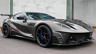 2021 FERRARI 812 GTS Stallone by MANSORY - Sound, Interior and Exterior in detail смотреть онлайн