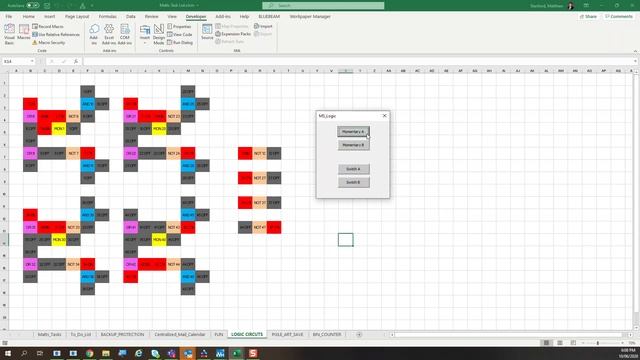 Excel VBA T Flip Flop Binary Counter смотреть онлайн