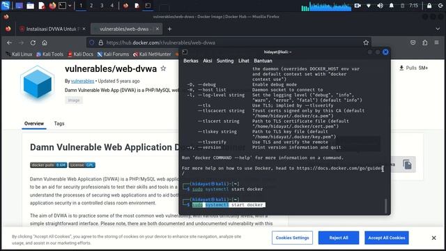 Instal dan Setup DVWA Menggunakan Docker смотреть онлайн
