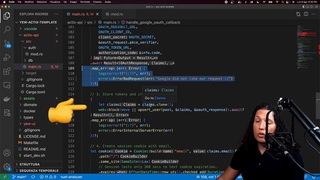 Build Server Side OAuth in Rust with Actix and Yew смотреть онлайн