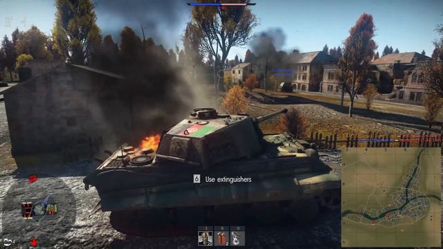 War Thunder: Tiger II H - A beast in the street - 8 kills смотреть онлайн