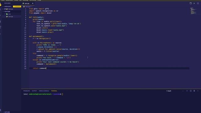 Build Virtual Assistant with Python | TARS Series #1 смотреть онлайн