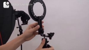 Быстрораскладной софтбокс для накамерных вспышек