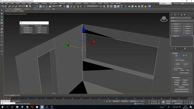 3.02 Построение комнаты по размерам в 3ds max смотреть онлайн