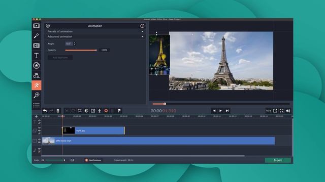 How to ADD A PHOTO or an image TO A VIDEO? (Movavi Video Editor 15) смотреть онлайн