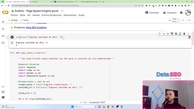 Python SEO | Page Speed Insigths API: Análisis de la competencia con Python смотреть онлайн