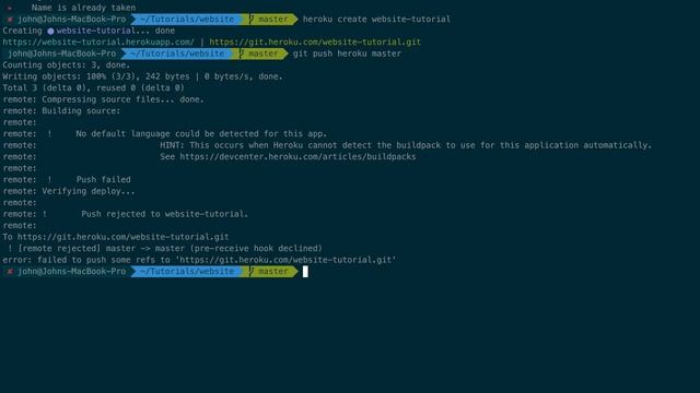 Host your website live on Heroku смотреть онлайн