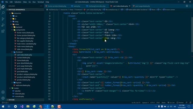 Huong dan xay dung gio hang laravel смотреть онлайн