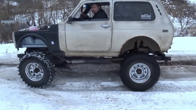 Первый выезд нивы с 1uz смотреть онлайн