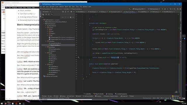 making a game with CoPilot & GPT-2, Episode #13: Getting Ready for One-way Walls/Floors смотреть онлайн