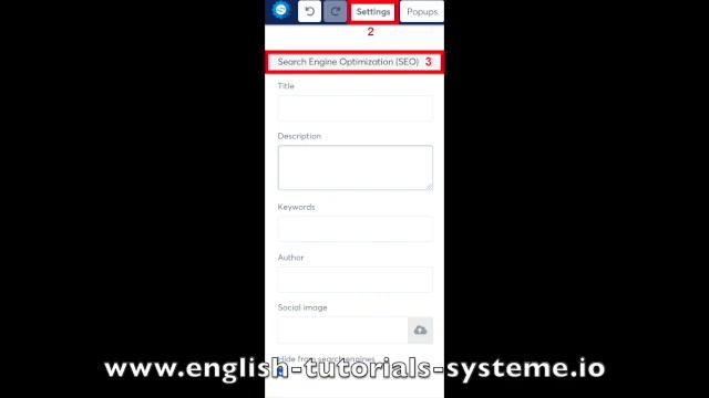 How to use Search Engine Optimisation SEO on systeme.io ? смотреть онлайн