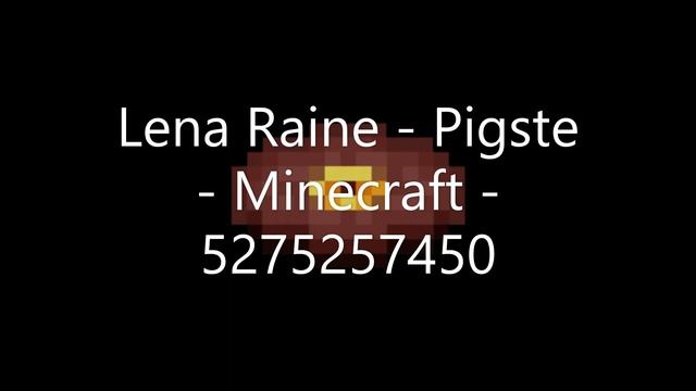 Lena Raine - Pigstep Minecraft Roblox ID - Roblox Music Code смотреть онлайн
