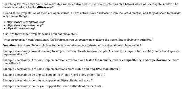 DevOps & SysAdmins: IPsec for Linux - strongSwan vs Openswan vs Libreswan vs other(?) смотреть онлайн