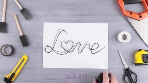 Неоновая надпись своими руками