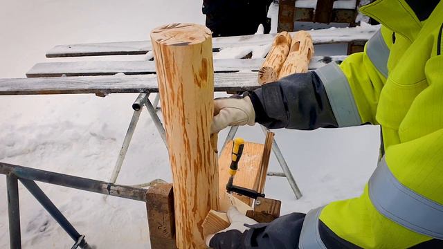 Homemade birch tree bed frame. Самодельная кровать из березы смотреть онлайн