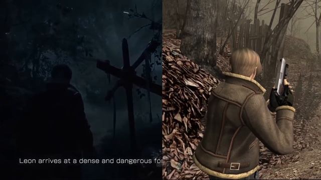 RESIDENT EVIL 4 REMAKE VS ORIGINAL Gameplay Comparison | Capcom Showcase смотреть онлайн